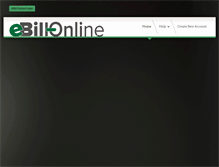 Tablet Screenshot of ebill-online.com